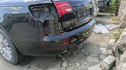 Stoßstange hinten audi - stoßstange,