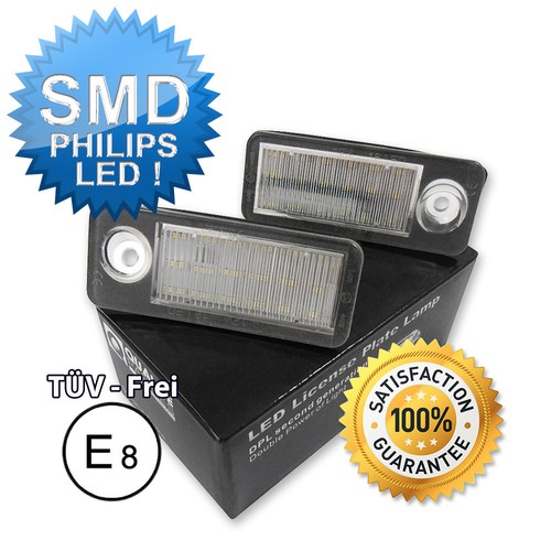 Led kennzeichenleuchte - 2x,