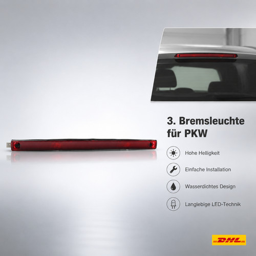 Rote obere bremsleuchte - obere,